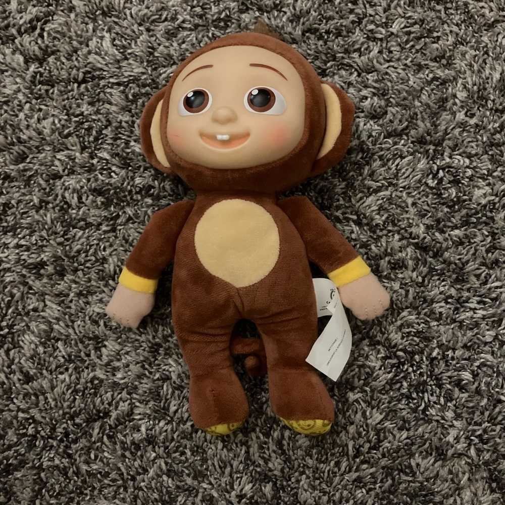 Cocomelon JJ Stuffed Monkey Plush Toy